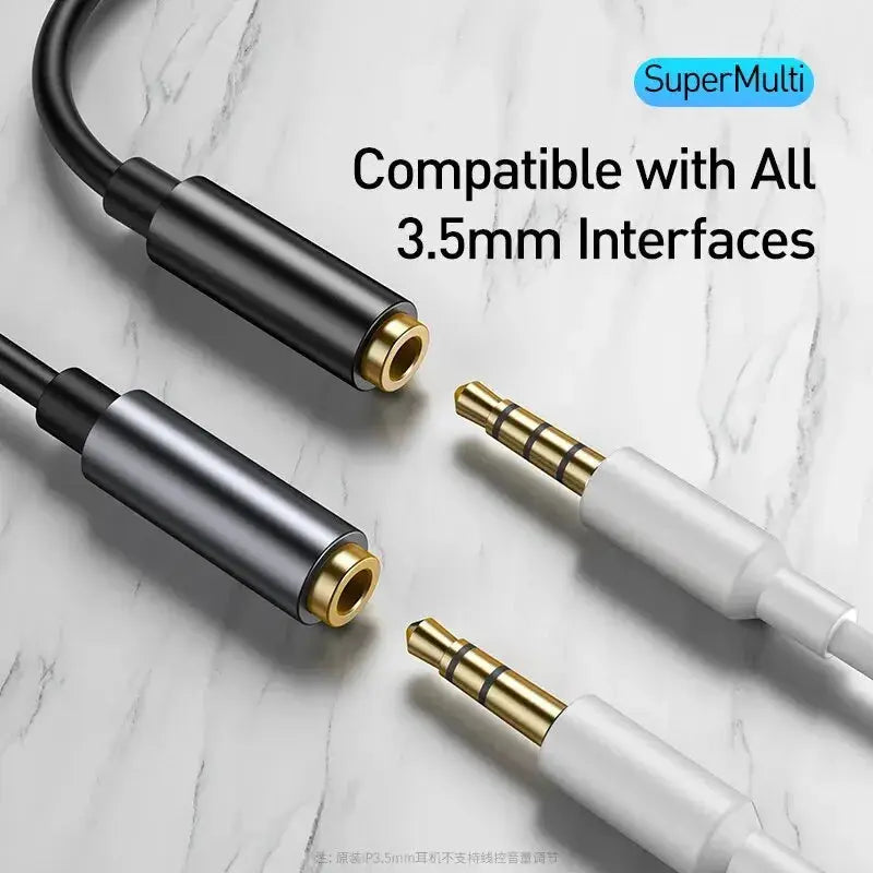 Baseus USB C To Three Point Five Millimeter Earphone Jack Adapter Type C Cable For Huawei And Xiaomi Devices