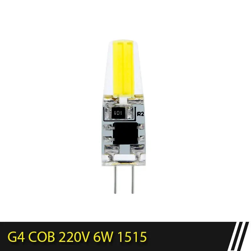G4 LED COB Lamp Dimmable 6W 9W Bulb E14 AC DC 12V 220V G9 Spotlight For Chandelier Lighting Replace Halogen