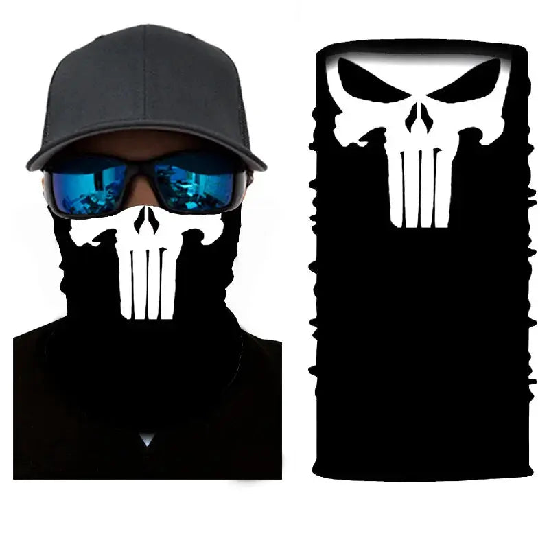 Seamless Tactical Neck Gaiter Bandana Scarf For Men Face Mask Balaclava For Cycling Skiing Motorcycle Hiking