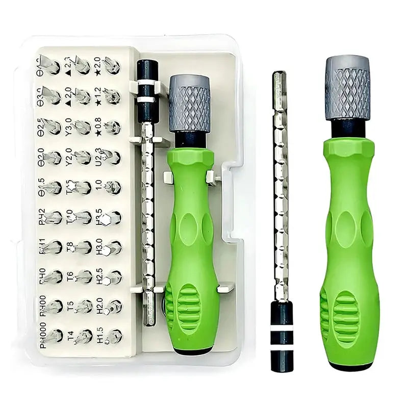 Mini 32 In 1 Precision Screwdriver Set Magnetic Bits for Phone Watch Glasses PC Electronics Repair Tool Kit