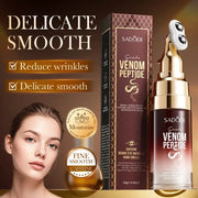 Sadoer Snake Venom Peptide Caffeine Massaging Eye Cream For Anti Wrinkle Dark Circles Anti Aging Moisturizing Skin Care