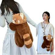Red Panda Plushie Backpack - Simples Market