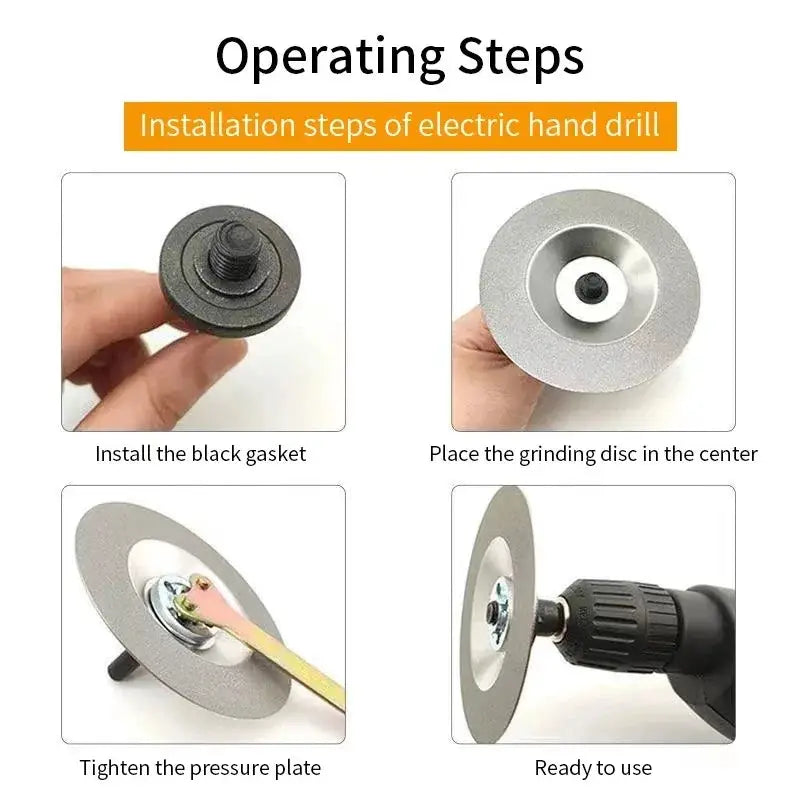 Durable Abrasive Disc for Ceramics Tools with Reliable Performance and Long Service Life Practical Accessories