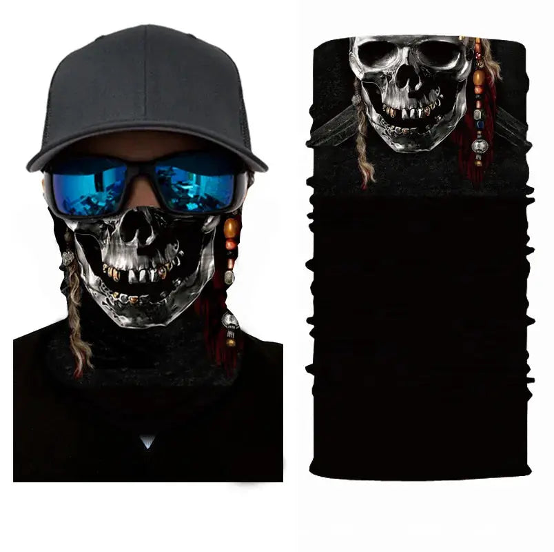 Seamless Tactical Neck Gaiter Bandana Scarf For Men Face Mask Balaclava For Cycling Skiing Motorcycle Hiking