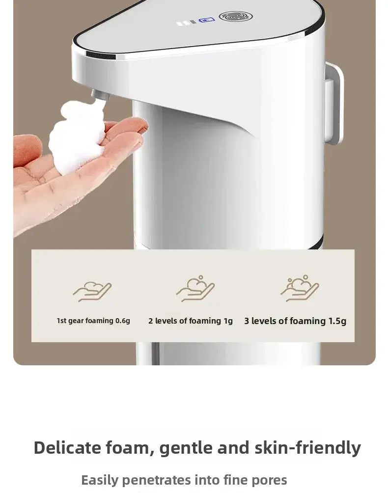Simples Market automatic soap dispenser, white, wall-mounted, contactless sensor
