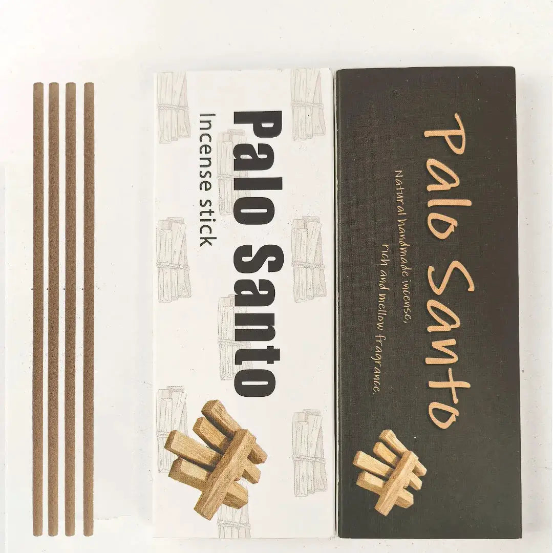 44Pcs Palo Santo Incense Sticks Box Bold 0.28cm For Home Yoga Relaxation Travel Aromatherapy Purifies Air