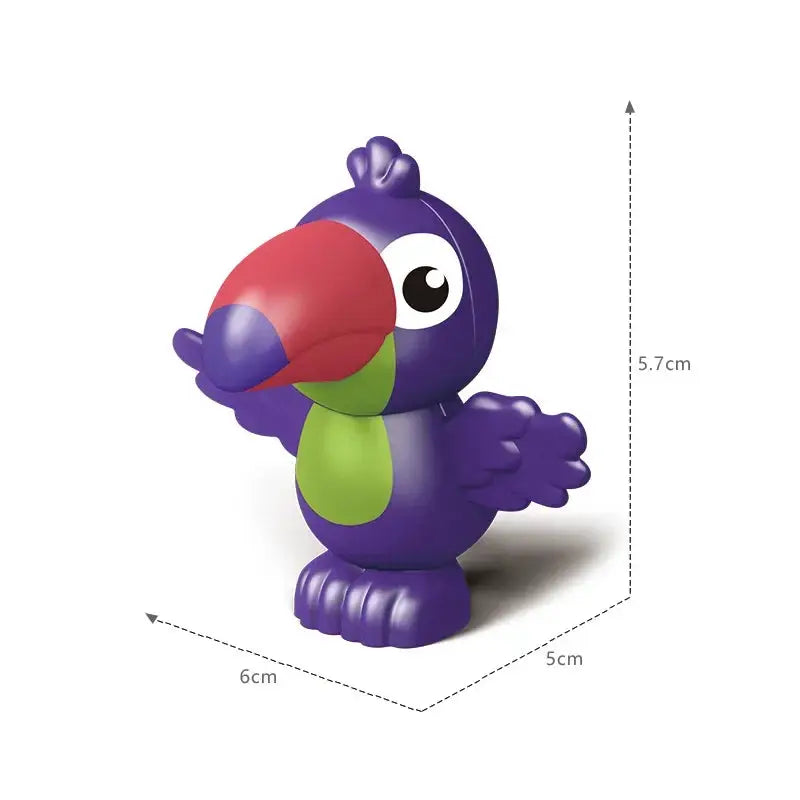 Big Building Blocks Zoo Animals Set Compatible Large Bricks For Kids Fun Assembly Toys Party Gift