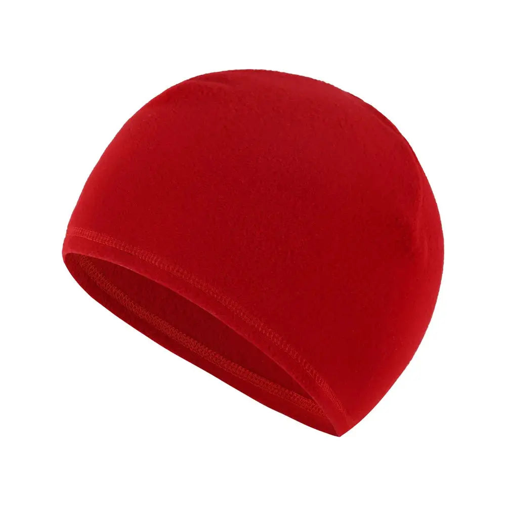 Unisex Warm Winter Skull Cap Polar Fleece Beanie Hat Windproof Outdoor Ski Cap Thick Insulated