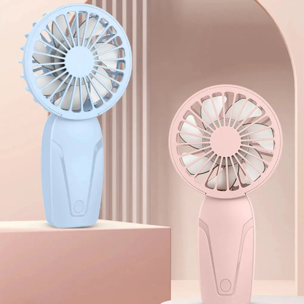 Portable Handheld USB Rechargeable Mini Fan Lightweight ABS On The Go