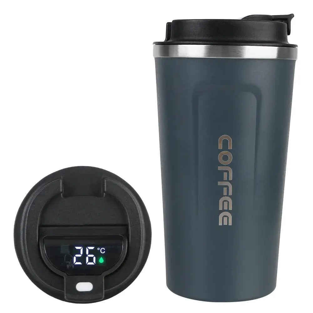 Thermo Cafe Car Thermos Travel Mug 380 And 510 Milliliters Leakproof Double Wall Stainless Steel