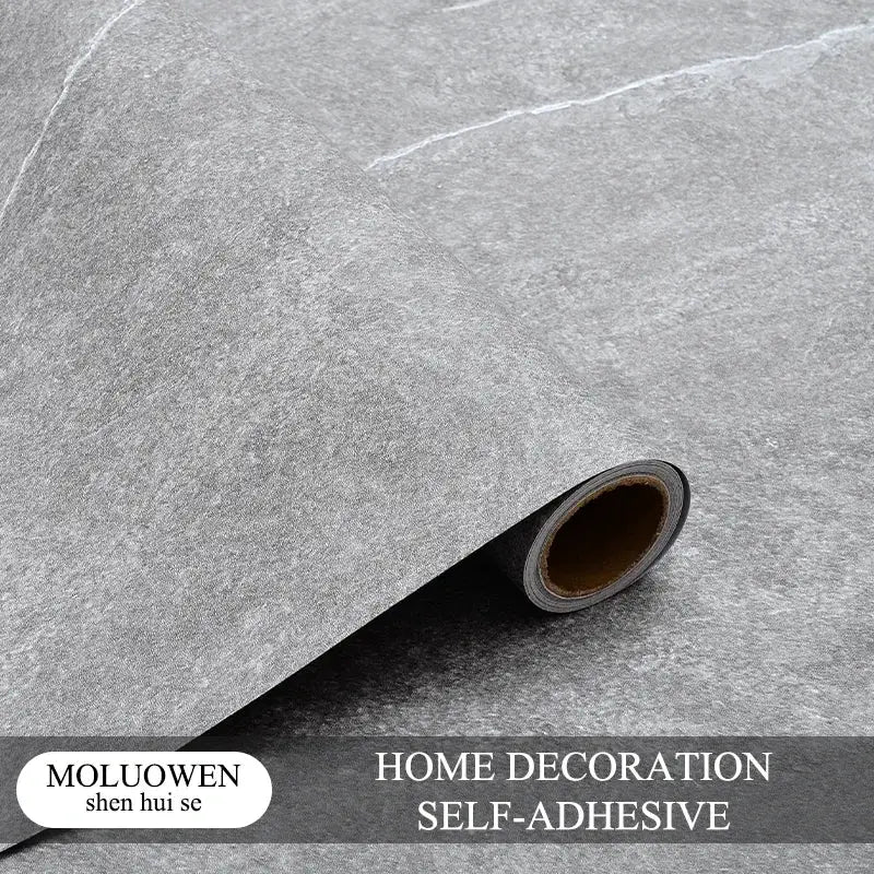 Nexa Decor Cement Gray PVC Floor Sticker Waterproof Self Adhesive Anti Slip Vinyl For Home And Hotel Use