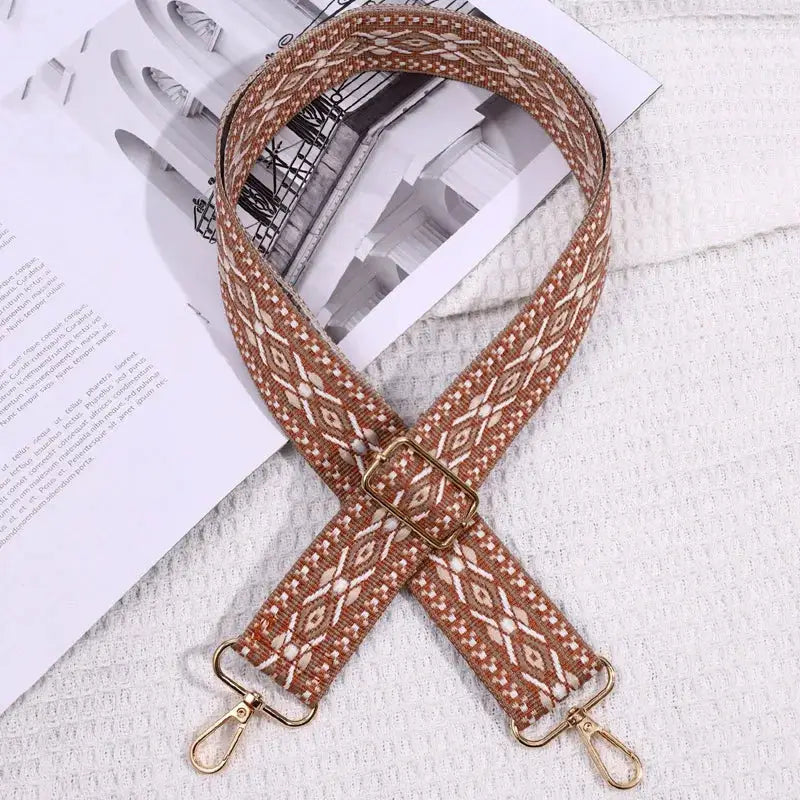CarryCraft Adjustable Multifunctional Bag Straps Durable Fabric 54.33 Inch Length Minimalist Design