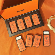 4 Piece Solid Perfume Set Floral and Fruity Scents Long Lasting Light Portable Gift Idea