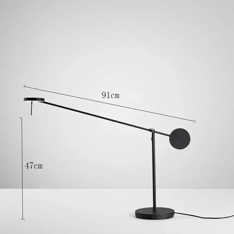 Creative LED Chandelier Black Lustre by Simples Market; black metal adjustable indoor hanging lamp