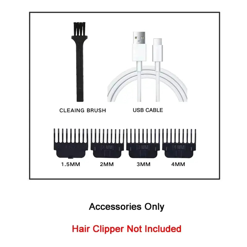 T9 Clipper Electric Hair Cutting Machine Rechargeable Shaver And Trimmer For Men Professional Barber Use