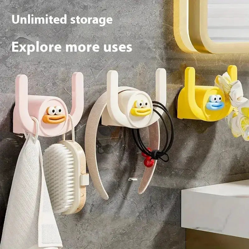 Cartoon Slippers Hook And Rack For Bathrooms And Bedrooms Shower Storage Organizer Shoe Holder Drainage Stand