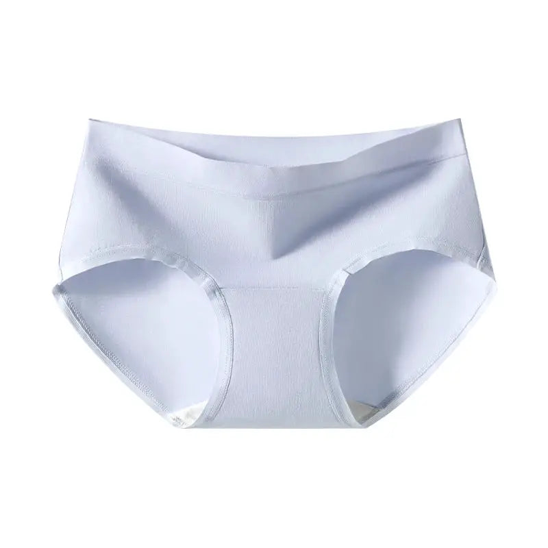 Simples Market white cotton women’s briefs underwear, breathable everyday panties