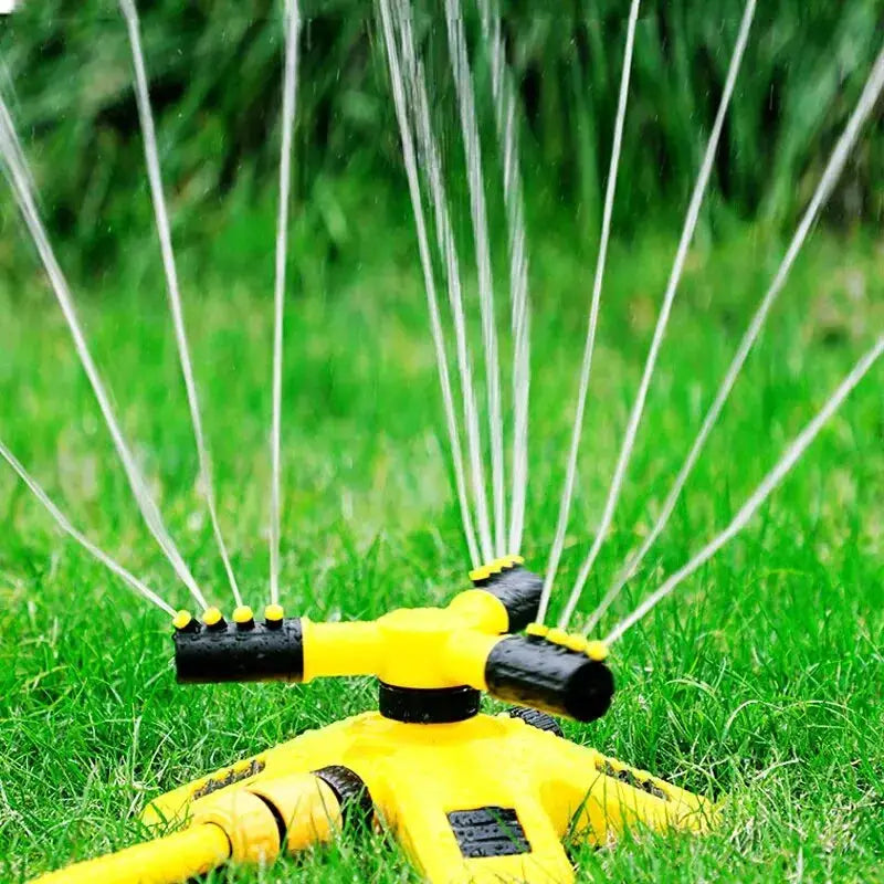 360 Degree Automatic Rotating Sprinkler Head for Nursery and Garden Irrigation Three Way Sprinkler Series