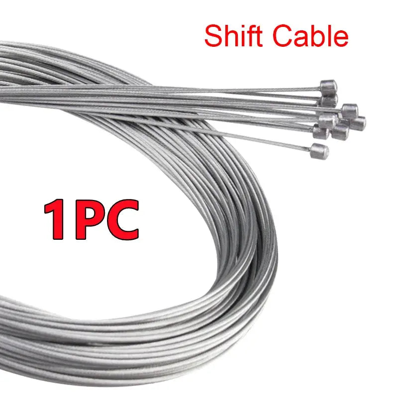 2M MTB Road Bicycle Brake Line Set Shifter Cable Core Wire For Fixed Gear And Standard Bikes