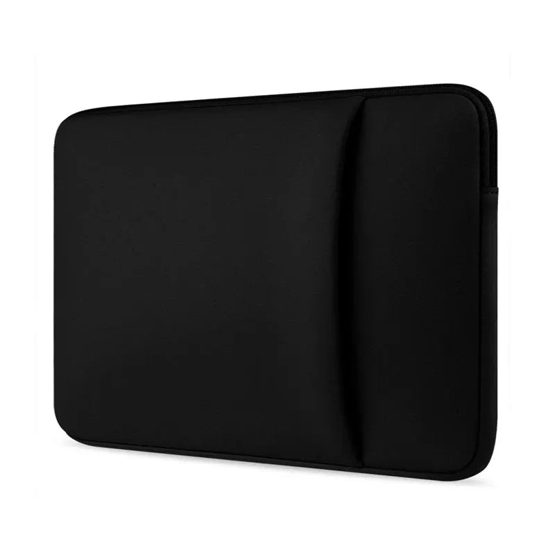 NovaGuard Universal Laptop Bag Case Protective Sleeve For 13 To 15.6 Inch Laptops With Cotton Lining Black Gray