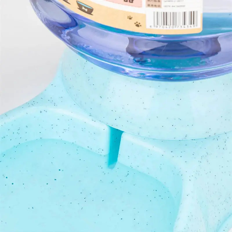 Large Capacity Pet Feeder Bowls For Dogs And Cats Automatic Water Dispenser And Dual Food And Water Compartments