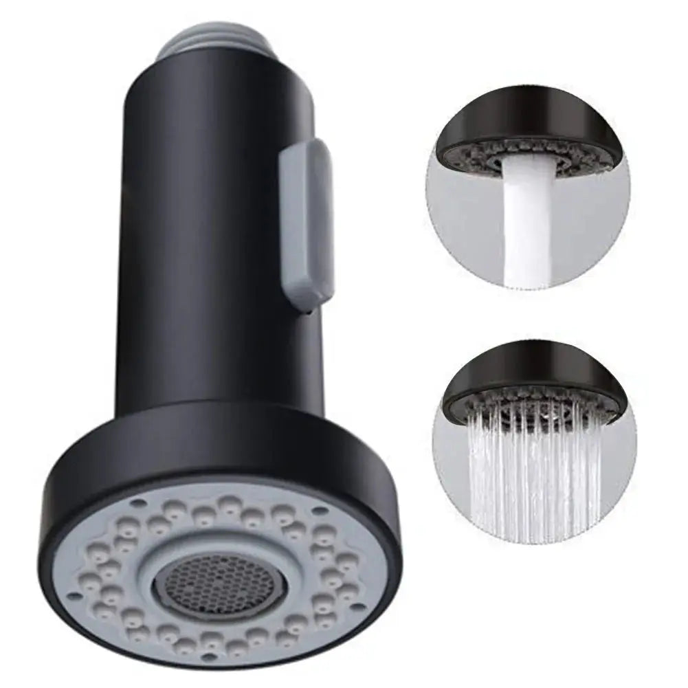 Simples Market ABS kitchen faucet spray head replacement for pull-down/pull-out sprayer, black