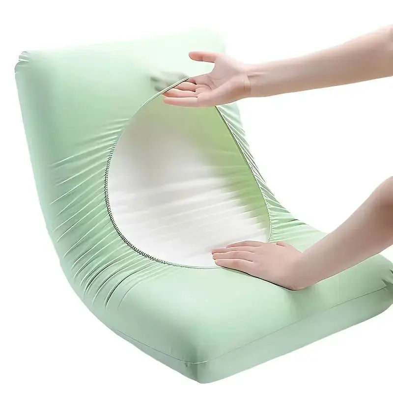 Disposable single-use pillowcase 10pcs, green thickened breathable travel/hotel cover by Simples Market