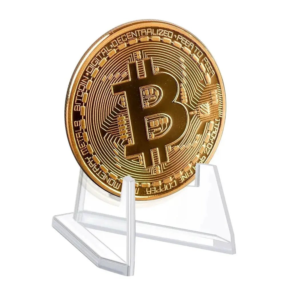 Acrylic Display Holder Transparent Triangle Stand For Commemorative Coins And Small Photo Frames Home Decor - Simples Market