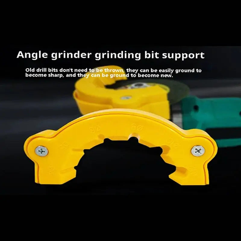 Multipurpose Drill Bit Sharpener And Polishing Grinding Tool For 4 To 12mm Bits With Double Sided Support