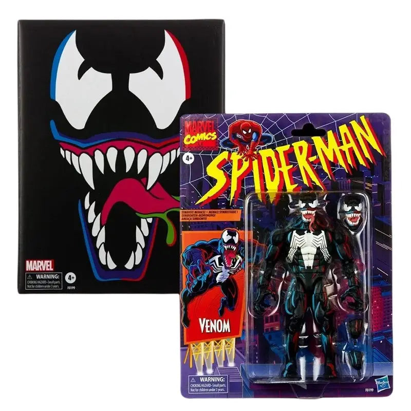 Spider Man 2099 Miguel O'Hara Venom Inspired Action Figure Toy Collectible Hasbro Marvel Figure