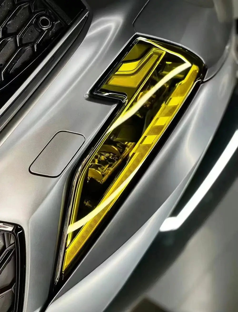 Simples Market yellow car light tint vinyl film sheet for headlights and taillights