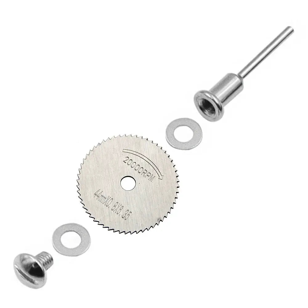 3.2mm And 6mm Connecting Rod Hand Drill Circular Saw Blade Set For Micro Electric Grinder Plastic Wood Metal Cutting