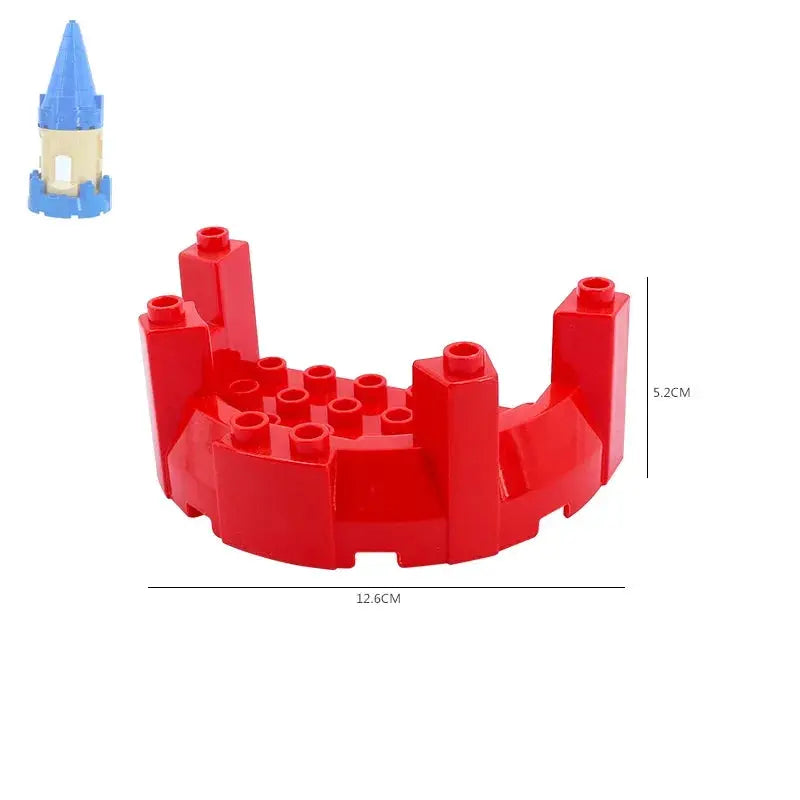 Big Building Blocks Princess Castle Set Compatible Large Bricks For Girls And Boys Kids Toys Gifts