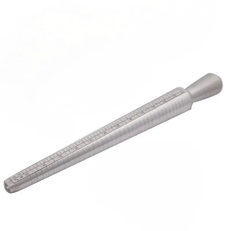 Metal Ring Sizer Measuring Tool Set Gauge Mandrel For Jewelry Making Ring Size Gauge Fitting