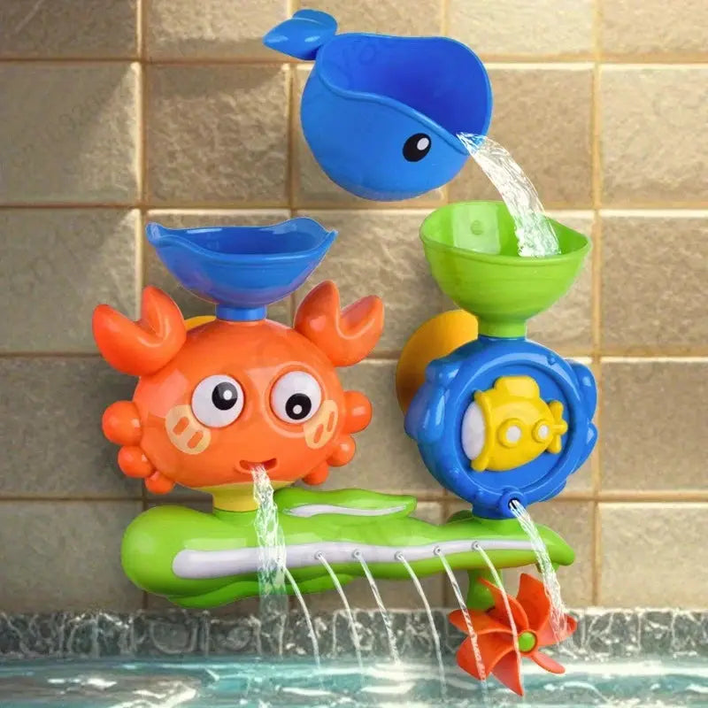 Interactive Suction Cup Bath Toy Set for Kids and Toddlers, Ideal Gift for Halloween and Christmas