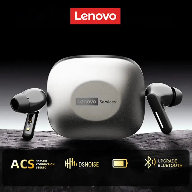 Lenovo LE209 Wireless Bluetooth Earphones With Active Noise Cancellation For Immersive HiFi Music And 12mm Drivers