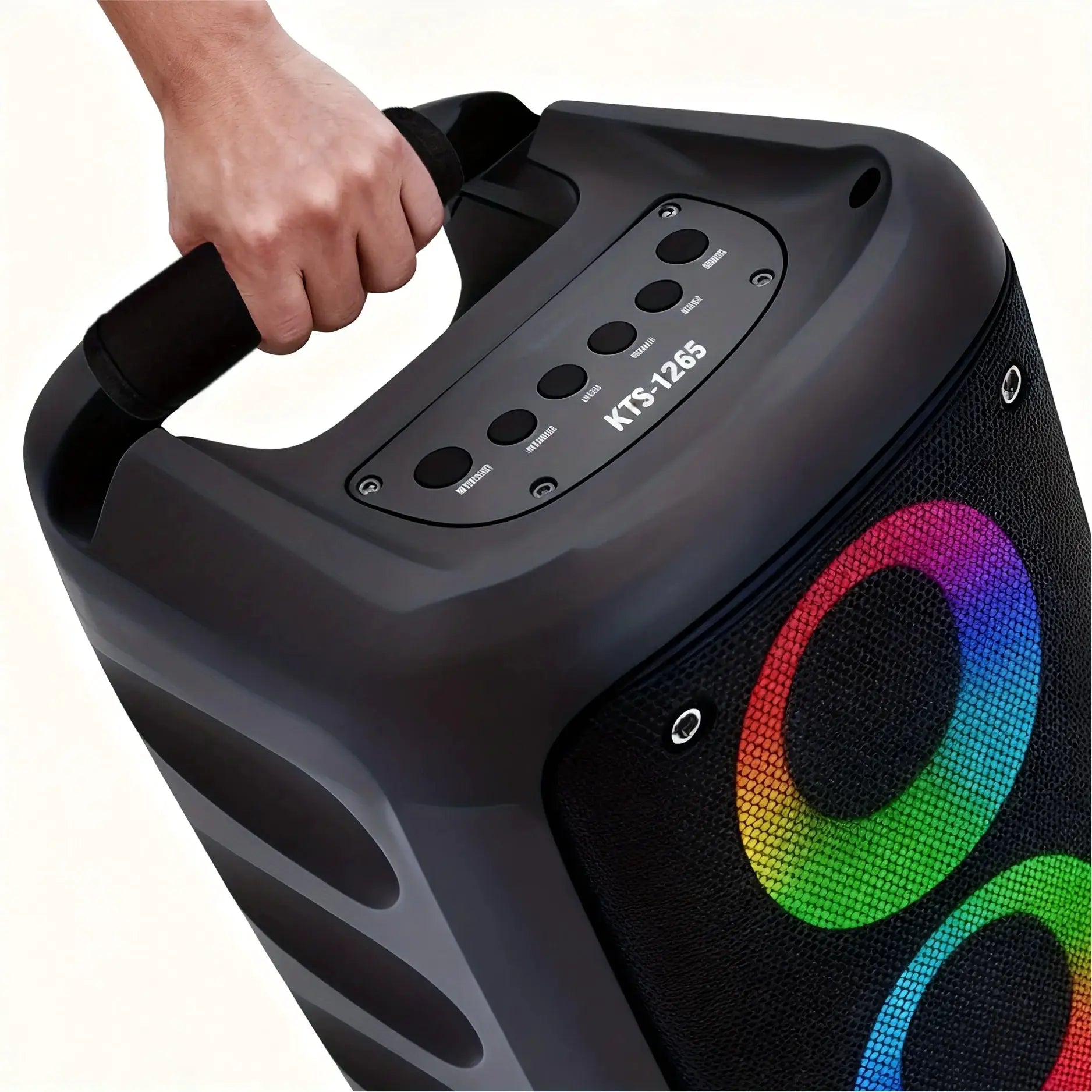 JBi Boombox Handle Protector For 1 To 3 Speakers Non Slip Grip Durable Textile Material