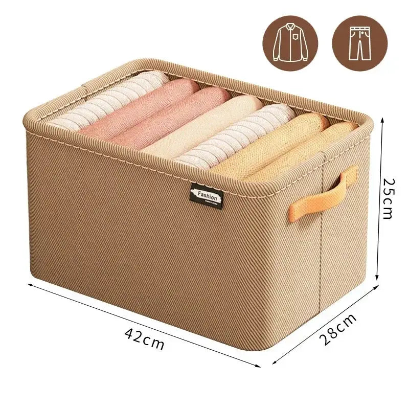 Heavy Duty Clothes Organizer For Wardrobe Storage Cabinets And Drawers To Store Pants Sweaters Jeans And More