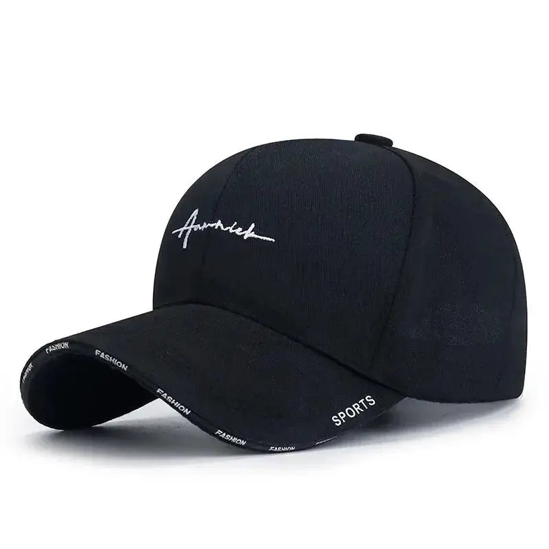Womens Korean Version Letter Embroidered Internet Celebrity Baseball Cap Breathable Sun Hat For Sports And Everyday Wear