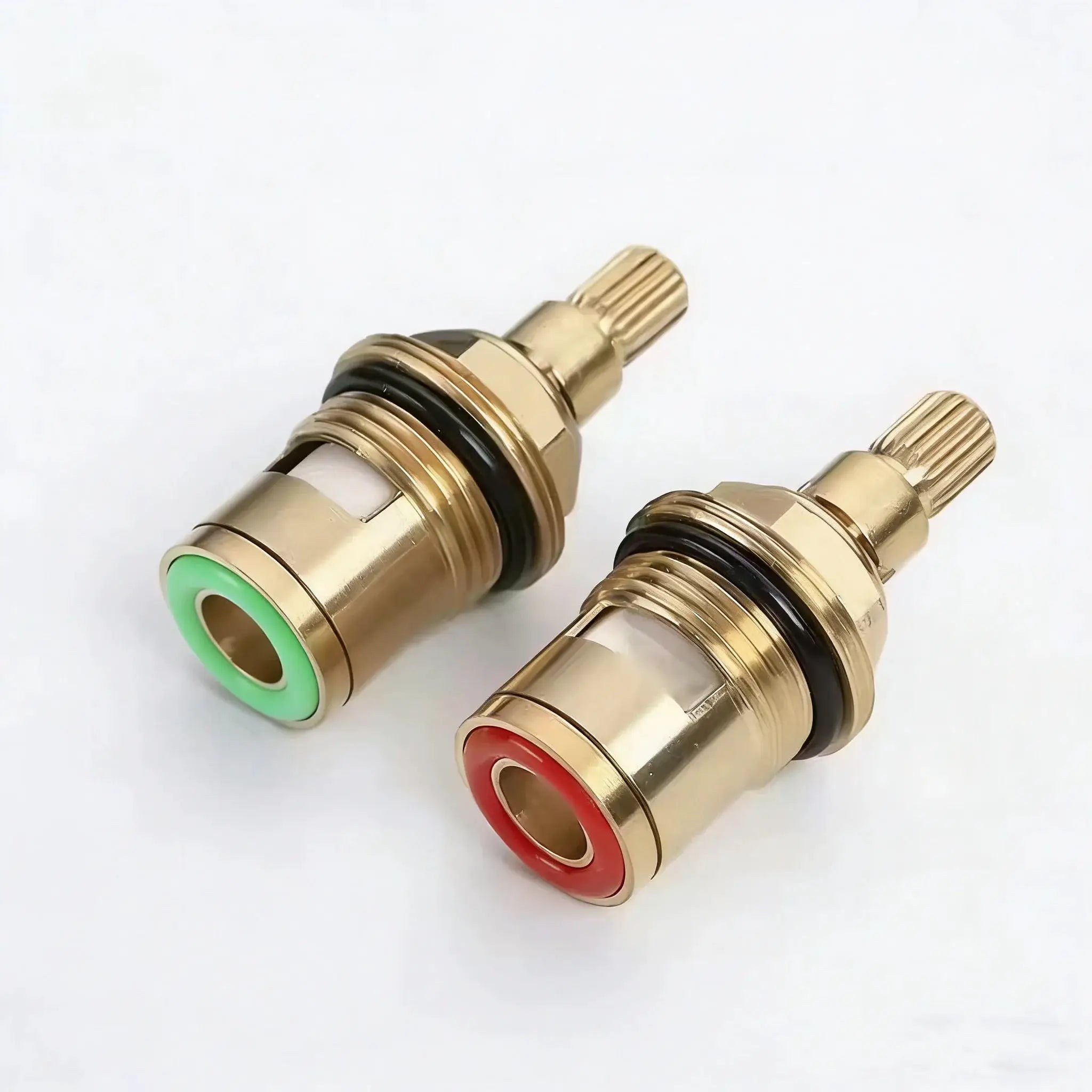 Half Inch Universal Tap Valves Brass Ceramic Disc Cartridge Inner Faucet Valve For Bathroom Clockwise Or Anti Clockwise