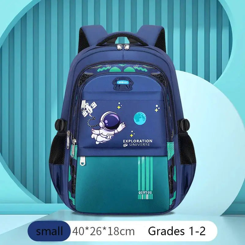 Astronaut Waterproof Primary School Backpack for Boys - Simples Market
