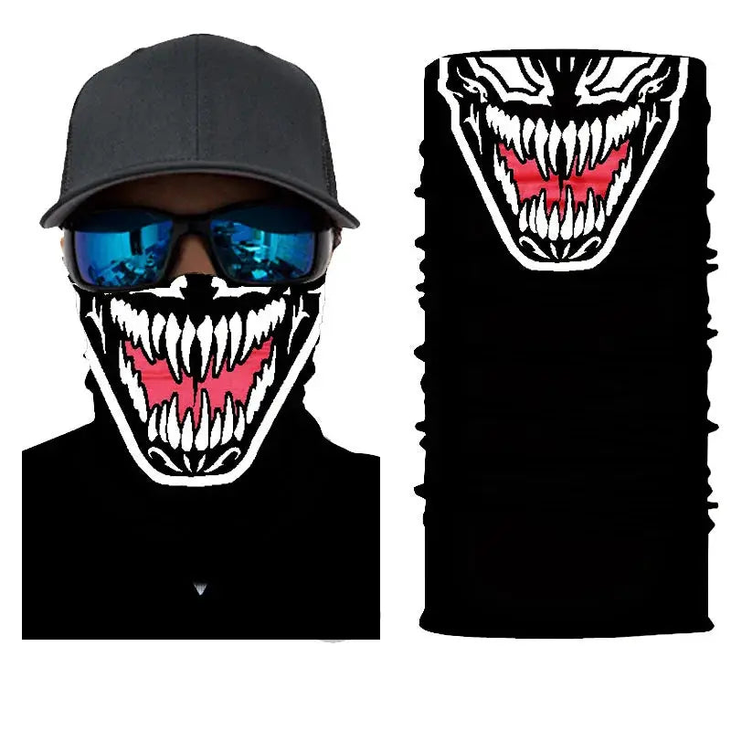 Seamless Tactical Neck Gaiter Bandana Scarf For Men Face Mask Balaclava For Cycling Skiing Motorcycle Hiking