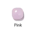 Drop earring pink crystal candy-style, 10mm, Simples Market