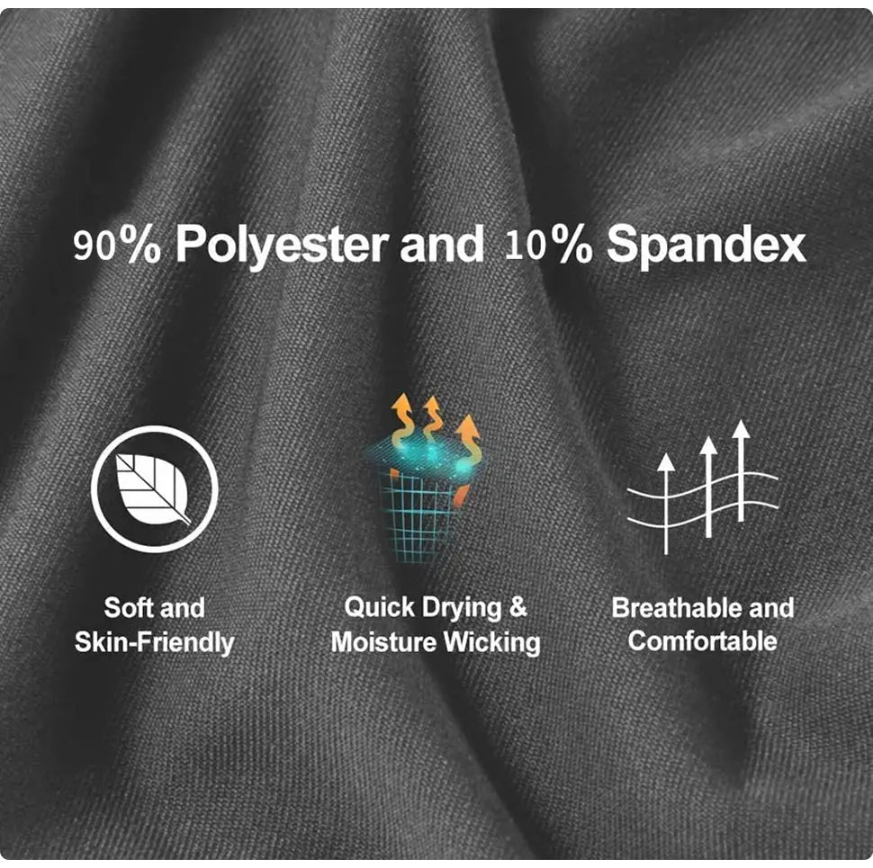 Men's compression pants by Simples Market, 90% polyester 10% spandex, soft and breathable