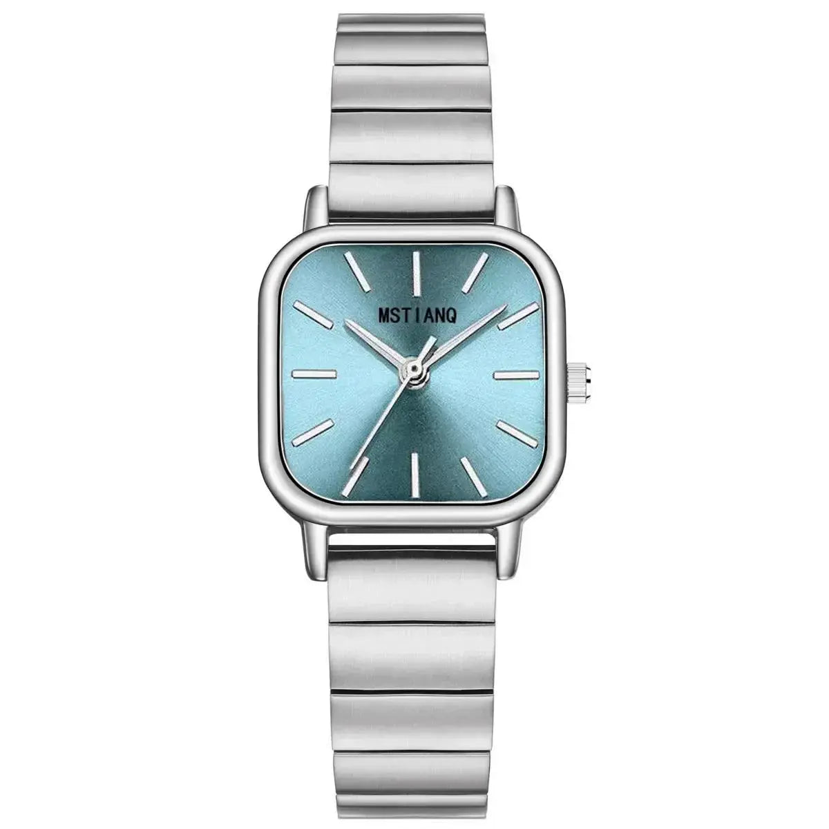 Top Brand Women Quartz Wristwatch With Steel Alloy Band Square Case An Elegant Gift For Any Occasion
