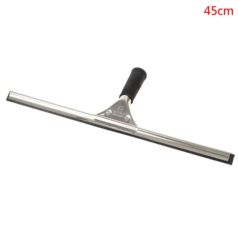 Glass Wiper Cleaning Tool With Silicone Blade Hook For Windows Mirrors Shower Doors And Car Squeegee Window Scraper
