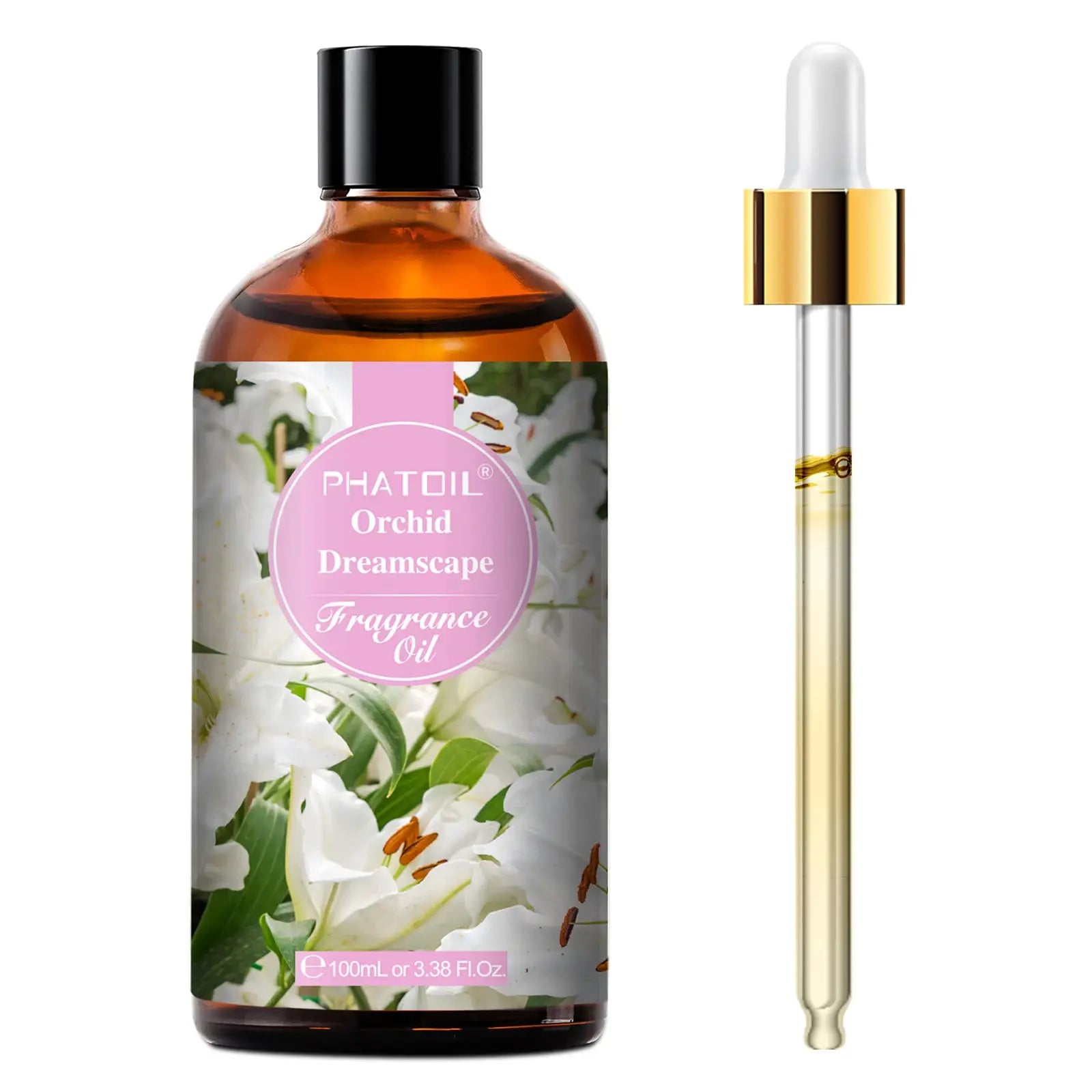 PHATOIL 100ml Fragrance Oils Set With Dropper White Musk Orange Blossom Bubble Gum Baby Powder Coffee For Aromatherapy