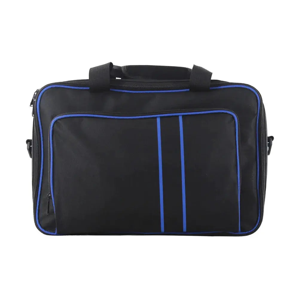 EliteGuard PS5 Travel Case With Shock Absorbing Padded Organizer For Console Controllers Games And Headset