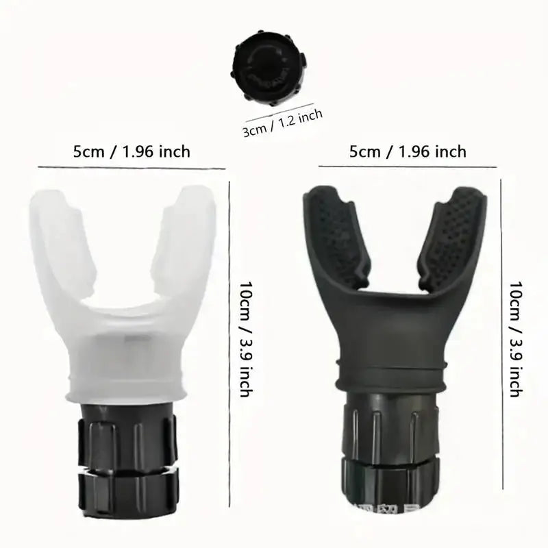 Silicone Breathing Exercise Device Portable Respiratory Training Equipment With Adjustable Resistance