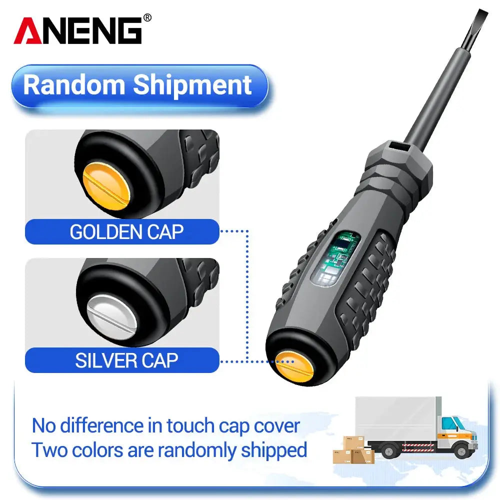 ANENG B05 Pocket Tester Pen With Neon Bulb Indicator For Live Wire Detection Insulated Electrician Screwdriver Tools